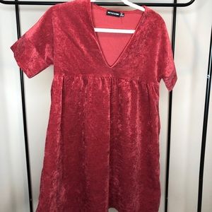 Corduroy Feel Dress